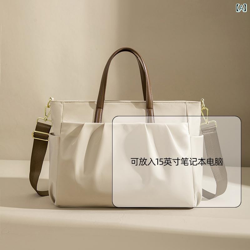 20代 30代 40代 おしゃれ 軽い 大容量 レディース ノート パソコン バッグ 軽量 ナイロン 通勤用 ブリ..