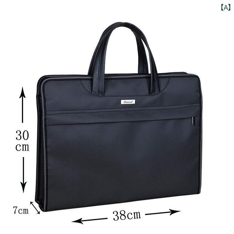20代 30代 40代 おしゃれ 軽い 大容量 ブリーフケース メンズ ビジネス A 4 ドキュメント バッグ 防水 ..