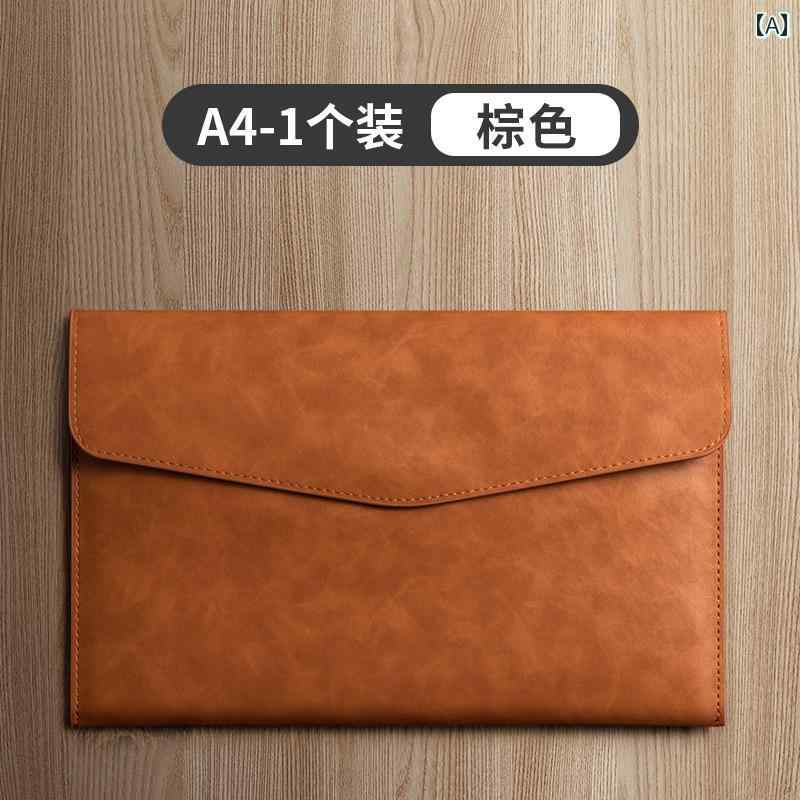 20代 30代 40代 おしゃれ 軽い 大容量 A 4 ファイル バッグ大容量 防水 書類 収納 バッグ ビジネス レ..