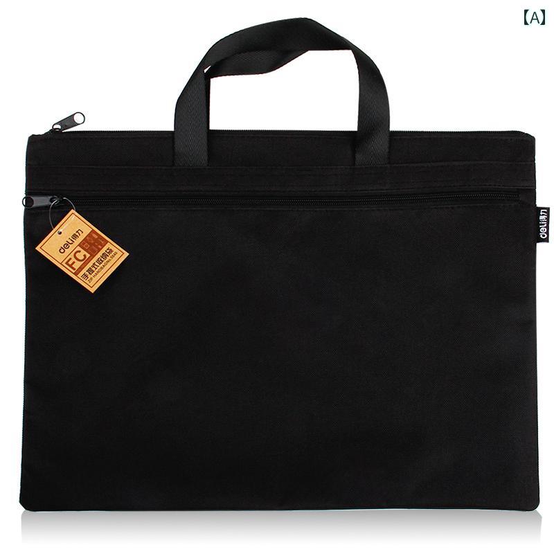 20代 30代 40代 おしゃれ 軽い 大容量 デリ 5840 ドキュメント バッグ A 4 ハンドバッグ ジッパー イン..