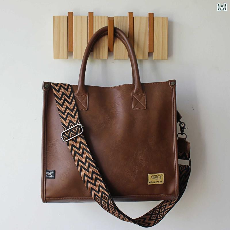 20代 30代 40代 大容量 ThreeBox レトロ ハンドバッグ ショルダー メッセンジャー トートバッグ大容量 ..