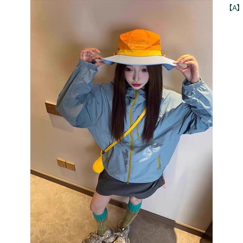 ラッシュガード 水陸両用 UVカット UPF 50 速乾 フード付き 日焼け防止 服 メンズ ...