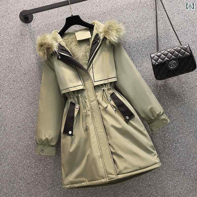 マウンテンパーカー レディース ミリタリー パーカー レディース 2025秋冬 裏起毛 厚手 コットン コート ミドル 丈 大きいサイズ ウィンドブレーカー