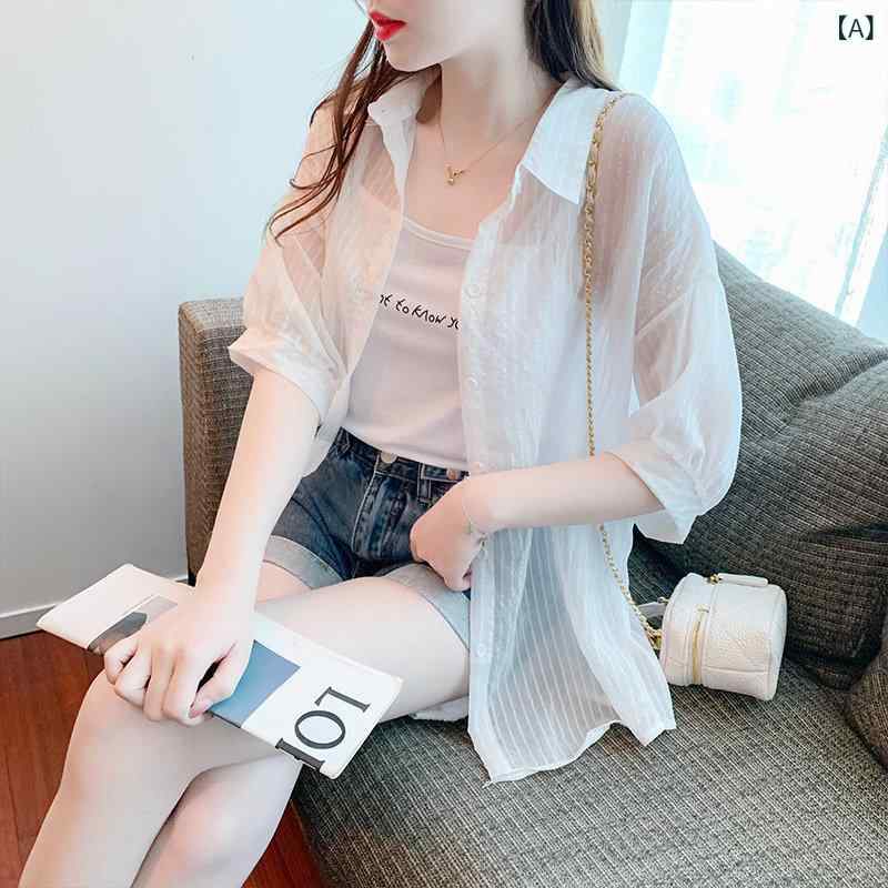 ニットカーディガン サマーカーディガン オフィス ビジネス カジュアル 夏の 日焼け防止 服 薄手 ジャケット小 五分袖 年齢を 下げる カーディガン 通気性 アウターウェア トップス 女性用