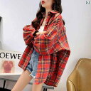 ニットカーディガン サマーカーディガン オフィス ビジネス カジュアル 女性用 日焼け防止 服 長袖 夏用 ゆったり ミドル 丈 カーディガン チェック シャツ...