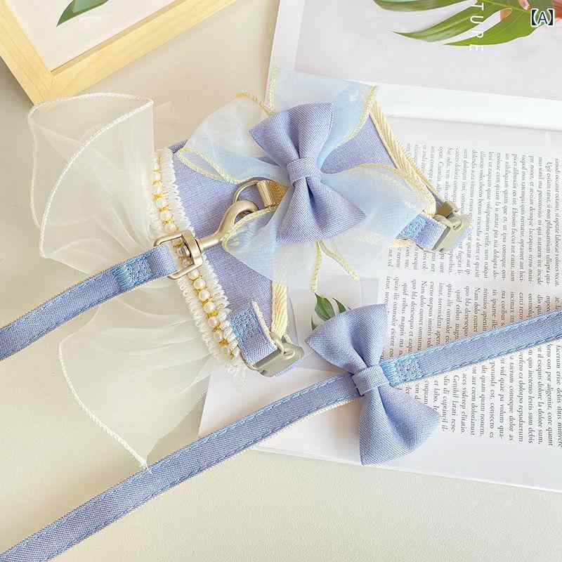 ペット 猫 犬 フェアリー 外出 ベスト スタイル トラクション スーツ アンチ ブレイク 小型 プリンセス..