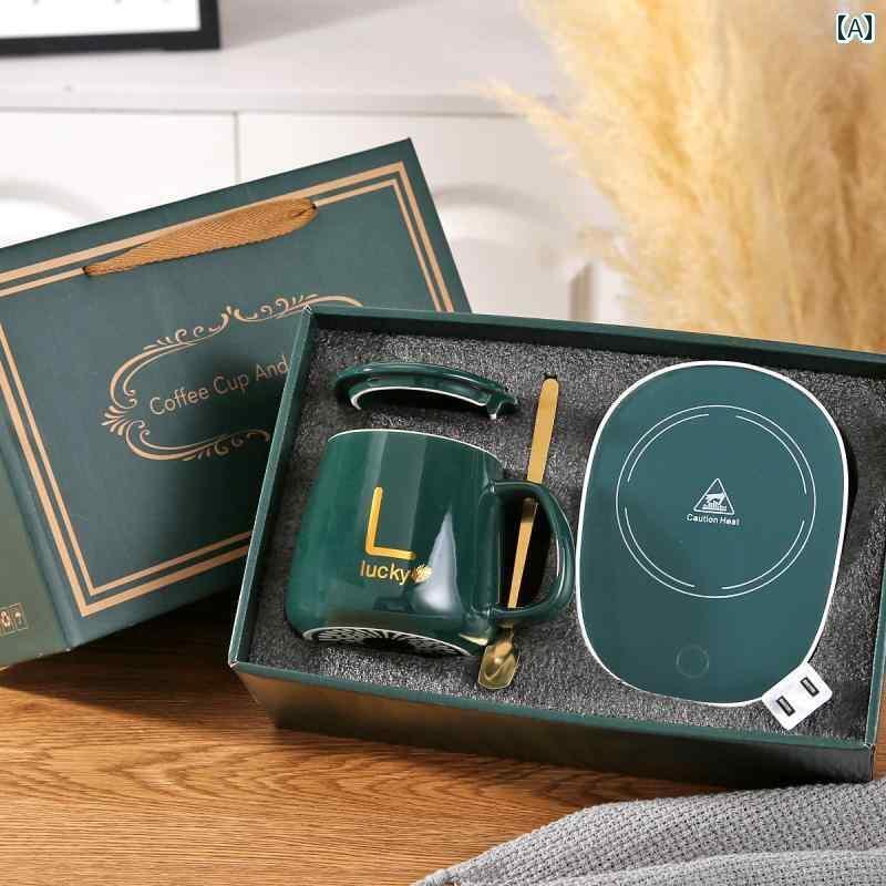 インテリア オブジェ おしゃれ 55度 一定 温度 カップ マット 加熱 ベース 加温 パッド 電気 高級 スマ..