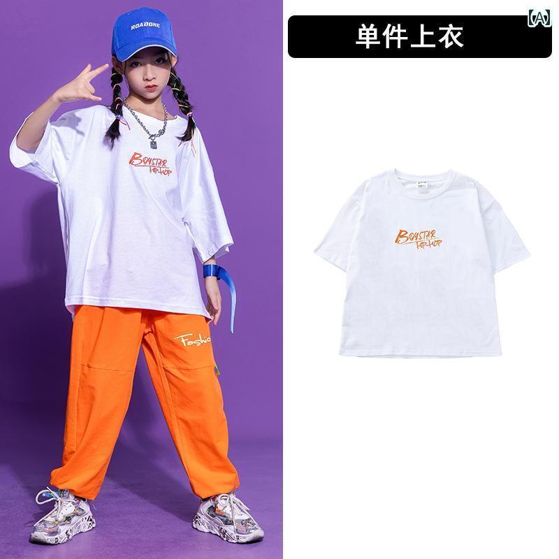 オシャレ ダンス衣装 セットアップ 子供用 パフォーマンス 服 男の子用 ストリート ダンス スーツ 学生..