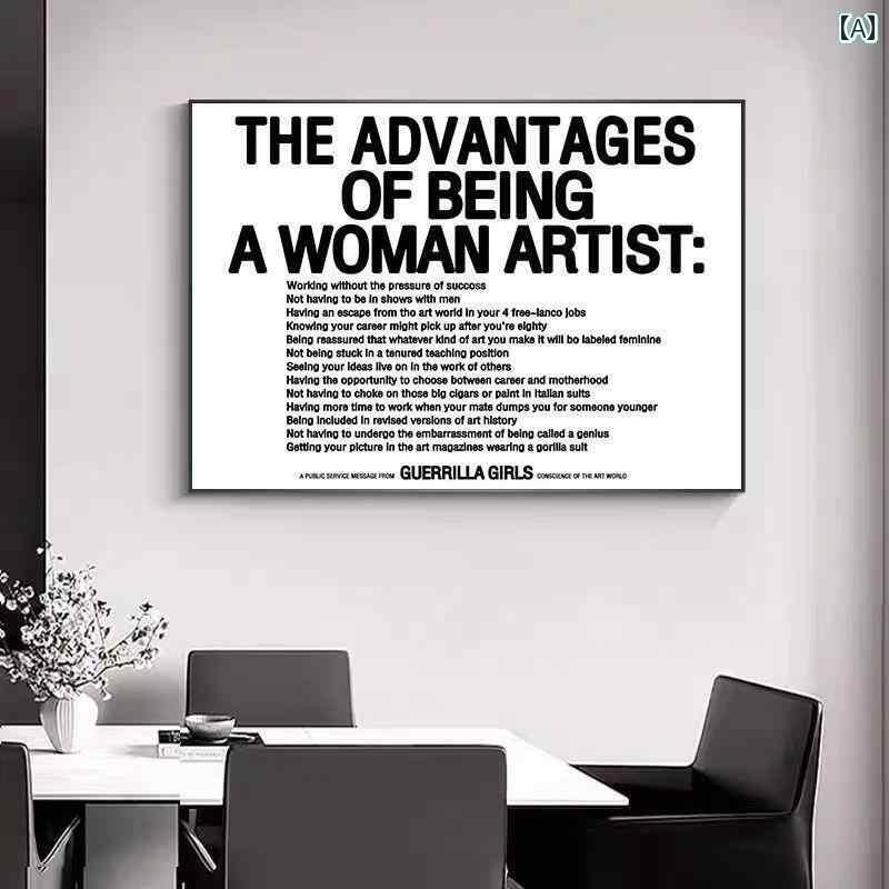 インテリア オブジェ おしゃれ 黒と 白の 英語の 文字の 装飾 画 アート ポスターの 絵画 ポーチの テレビキャビネットの フォトフレームの 化粧 台の 飾りの