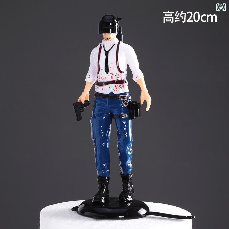 パーティーグッズ ホームパーティー チキンを 食べる ケーキの 飾り 飾り物 プラグ イン アクセサリー 男の子 誕生日 メンズ 神様 パーティーの 夜 キャラ...