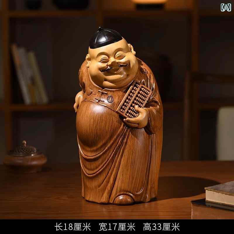 インテリア オブジェ 中国 地主の 古風 裕福な 地主 レディース フェイク 竹の 根の 彫刻 リビング ル..