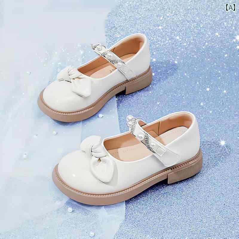子供 靴 かわいい 黒の 女の子 革靴 2025 春秋 プリンセス シューズ JK メリージェーン 子供用 パフォーマンス