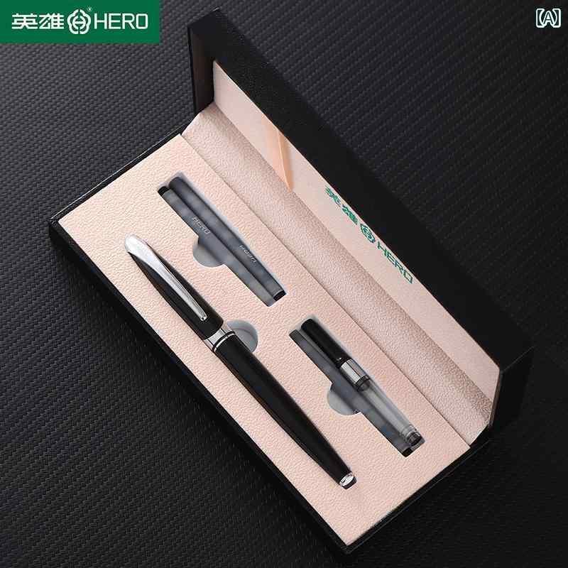 インテリア オブジェ おしゃれ ヒーロー ペン 1089 大人 ビジネス オフィス ギフト 学生な 書道 練習 ..