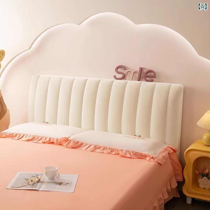 ベット カバー オシャレ 2024 ベッド サイド カバー ハイエンド ユニバーサル フル 厚手 クッション ソ..