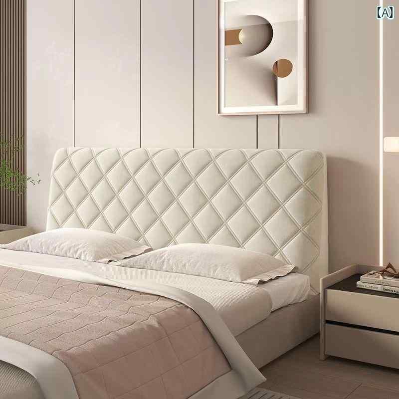 おしゃれ ベット カバー 2025 厚手 綿の ベッド ヘッド カバー ソフト バッグ バック シンプル 防塵