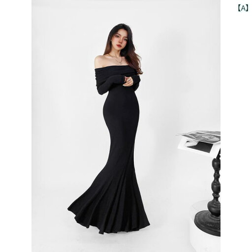 パーティードレス ロングワンピース ミモレ丈 レース シースルー GRACE 魅惑的 ワンショルダー ステップバイステップの 蓮の フィッシュ テール スカート 春秋 ロイヤル シスター 長袖 ブラック ヒップ ラップ ドレス パーティードレス ロングワンピース ミモレ丈 レース シースルー GRACE 魅惑的 ワンショルダー ステップバイステップの 蓮の フィッシュ テール スカート 春秋 ロイヤル シスター 長袖 ブラック ヒップ ラップ ドレス