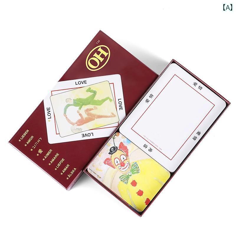 カード ゲーム プレゼント のの カード OH 中国 潜在 意識の 心理 投影 テーブル ゲーム クロス ドブック 付き