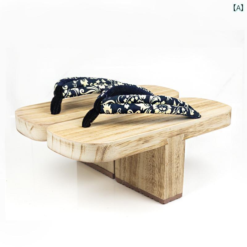 オシャレ サンダル スリッパ オリ ミン夏 和風 一本 歯 下駄 コスプレ 専用 木製 スリッパ