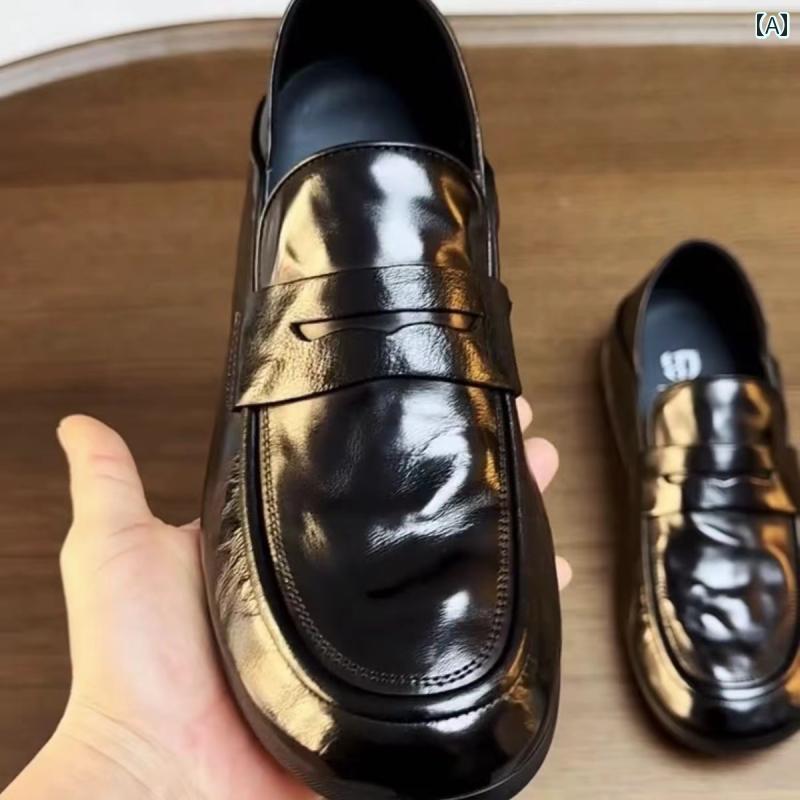 ビジネスシューズ ローファー フォーマル ビジネスシューズ ローファー フォーマル 春の メンズ本 牛革 カジュアル スニーカー ローカット メンズ スリッポン 革 トゥシューズ