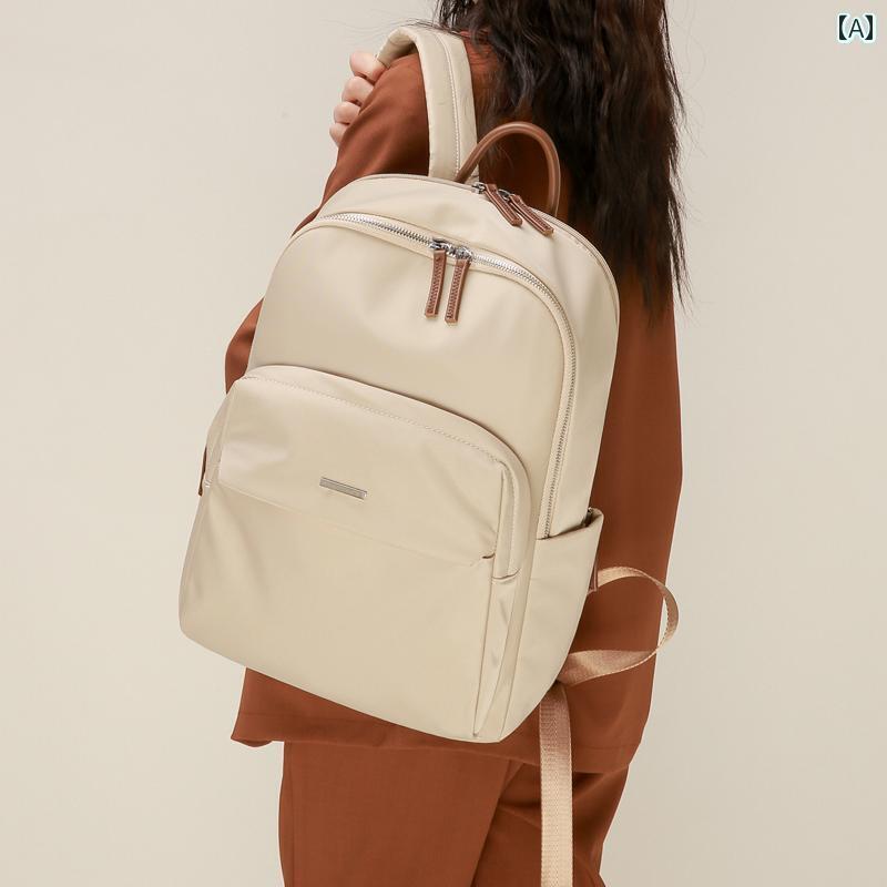 便利 カバン リュック バック パック レディース 通勤 ファッション大容量 スクール バッグ 女子大 生 旅行 軽量 コンピューター(4.0)