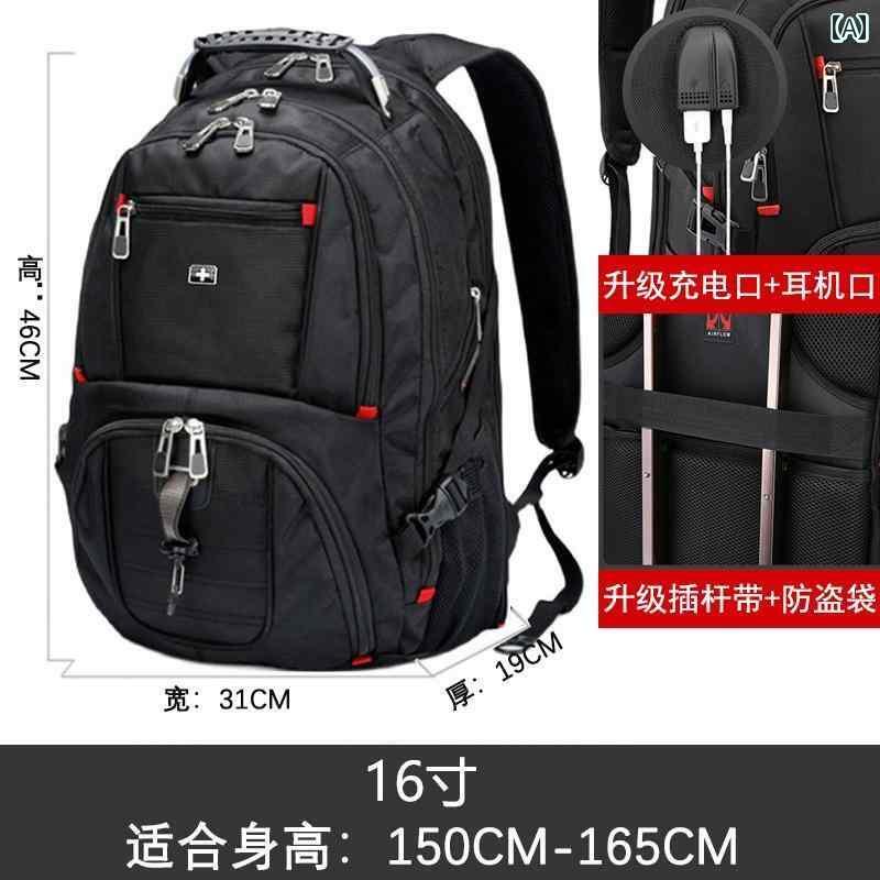 便利 カバン リュック スイスアーミーナイフ バック パック メンズ 20インチ 特大 ビジネス コンピューター メンズ大容量 スクール バッグ 旅行