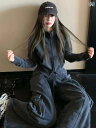 セットアップ ジャージ 韓国 女性用 高級 スポーツウェア スーツ 春秋 ゆったりと スリム 韓国 ストリート セーター ランニング用の カジュアル ツーピー...