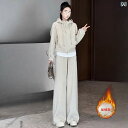 セットアップ ジャージ スウェット 韓国 の 駅 カジュアル スポーツ スーツ 女性 春秋冬 2025な フード付き スウェットシャツ ツーピース