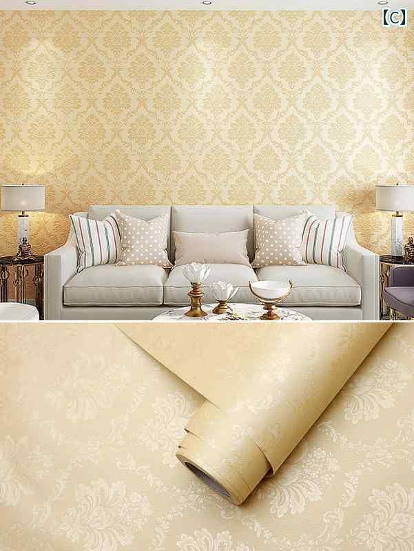 インテリア オブジェ おしゃれ 厚手 環境に 優しい 粘着 壁紙 防水と 防 湿性 こすり 洗い 可能 暖かい 寝室 リビング ルーム ホテルの 壁 ステッカー