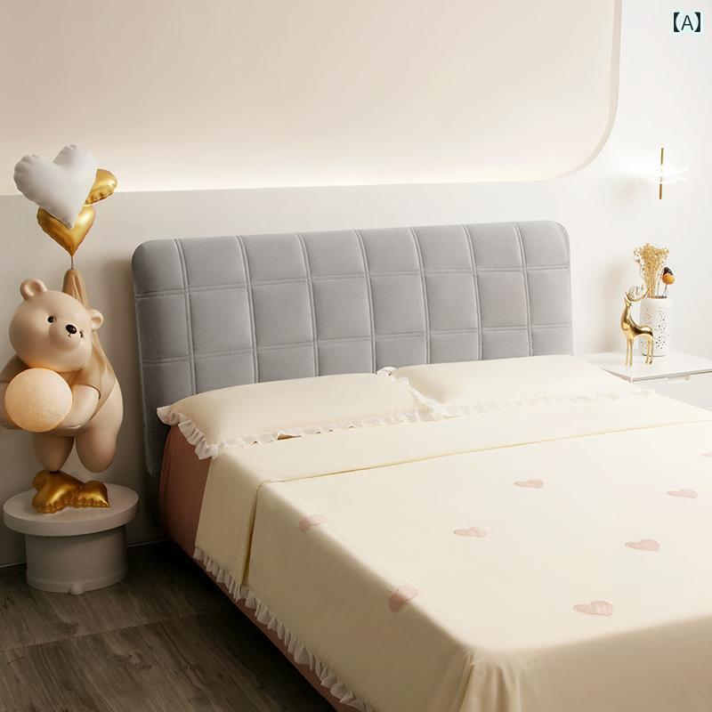 おしゃれ ベット ヘッド カバー ベッド ヘッド カバー 2025 ハイエンド ユニバーサル 厚手 ソフト バッ..