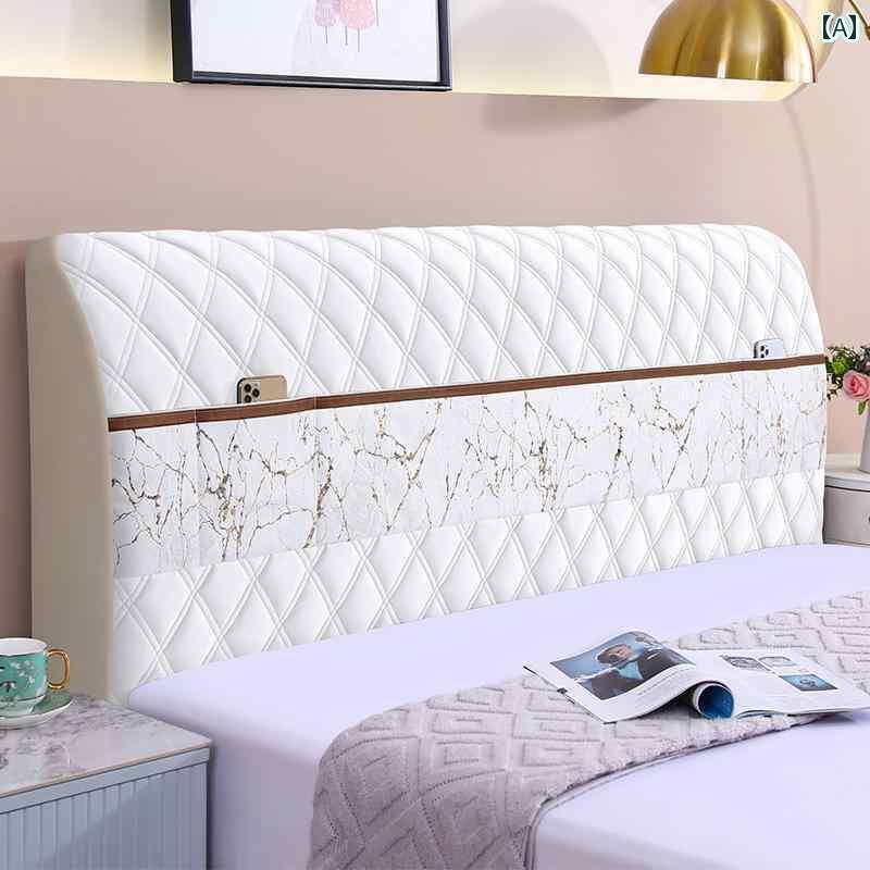 おしゃれ ベット ヘッド カバー ベージュの オールインクルーシブ ベッド サイド カバー 2024 シンプル..