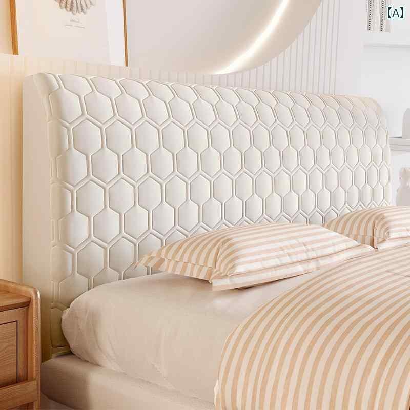 おしゃれ ベット ヘッド カバー 夏 ラテックス ベッド サイド ソフト カバー 2024 背もたれ カバーオー..