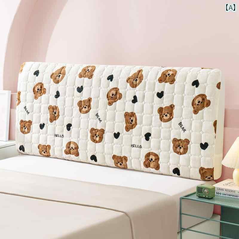 おしゃれ ベット ヘッド カバー スタイル 厚手 ベッド サイド カバー 2025 子供用 木製 ソフト バッグ ..