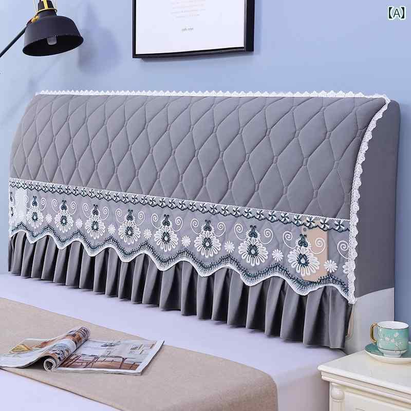おしゃれ ベット ヘッド カバーオールインクルーシブ ベッド サイド カバー シンプルで 寛大な 厚手 柔..