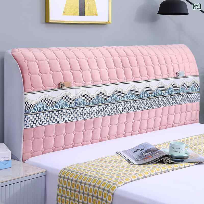 おしゃれ ベット ヘッド カバー ベッド ヘッド カバー 高級 ダストカバー ソフト バックレストカバー ..