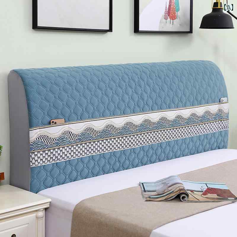おしゃれ ベット ヘッド カバー ウェーブ オールインクルーシブ ベッド サイド カバー シンプルで たっ..