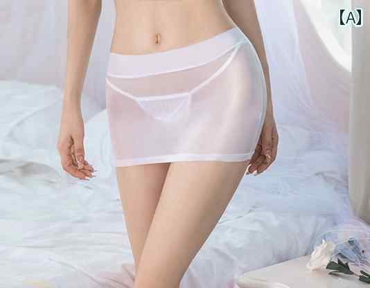 キャミソール ワンピース かわいい 新 着 マルチ カラー高 弾性 光沢の ある 透明な シルク タイトヒッ..