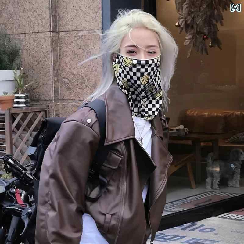 帽子 オシャレ レディース メンズ 冷感 耳 掛け フェイスタオル サイクリング 自転車 日焼け防止 サン..