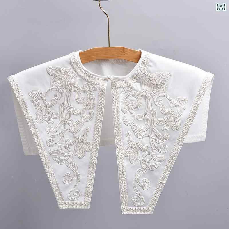 レディース トップス オシャレ 春 な 個性を 誇張 した 多機能 ショール フェイク カラー レディース アンチ 露出 アウターウェア 大きい ベスト エアコン ルーム 防寒