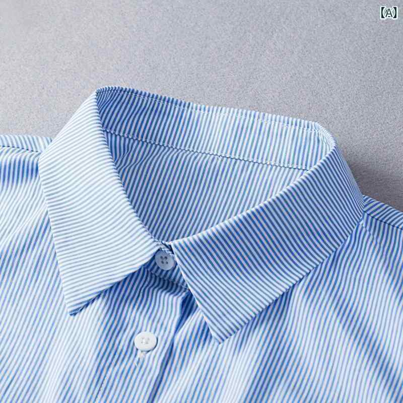 レディース トップス かわいい 韓国 シャツ フェイク カラー レディースの セーター パーカー 装飾 ドール コットンシャツ