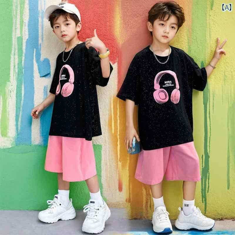 セットアップ キッズ おしゃれ 女の子 ジャズ ストリート ダンス 衣装 子供 スーツ 夏 スウィート クー..