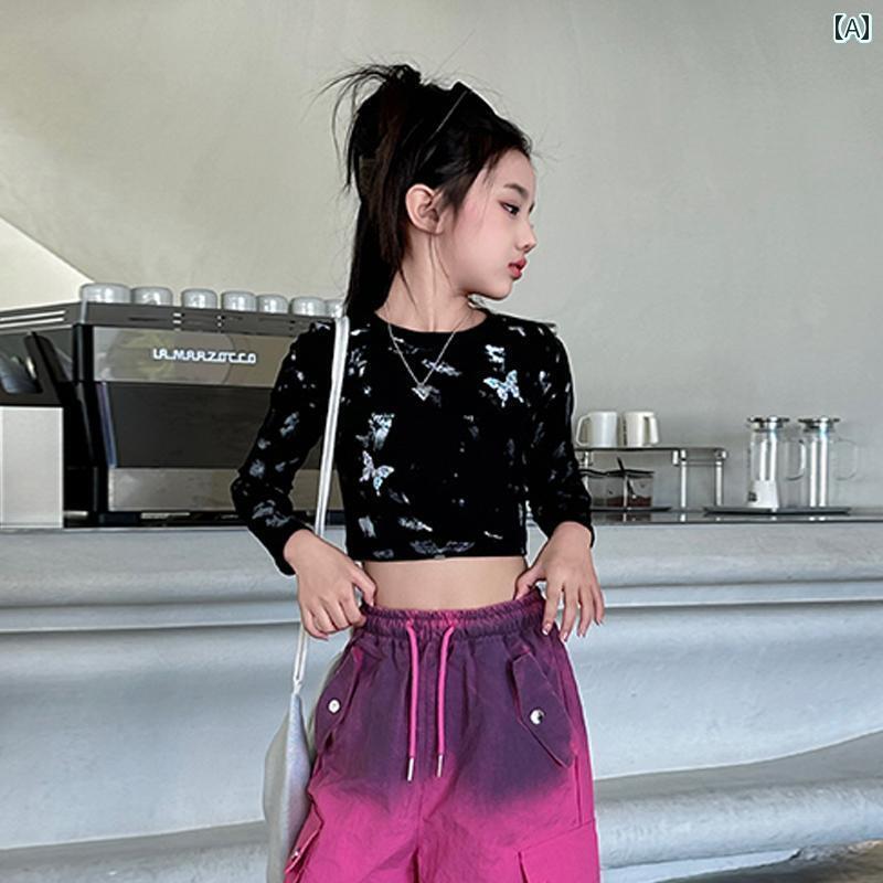 セットアップ キッズ おしゃれ ジャズ ダンス ガールズファッション 服 ドーパミン スーツ ヒップ ホッ..