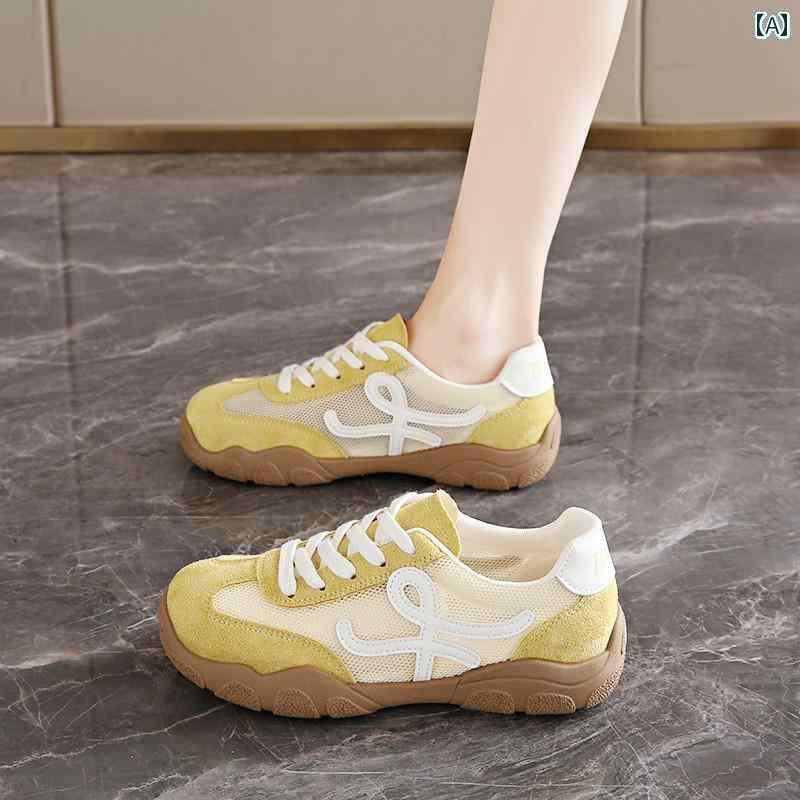 レディース スニーカー かわいい レディース 夏用 ドイツ製 トレーニング メッシュ シューズ 通気性 薄型 フォレストガンプ スポーツ サイズ 34 シングル カジュアル 登山 ランニング