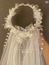 結婚式 レース ヘッドドレス バックカチューシャ ヘアアクセサリー 結婚式 レース ヘッドドレス バックカチューシャ ヘアアクセサリー 新 着 フランスの レトロ 花の パールの ヘッド バンド ベールの 形 花嫁 ロマンチックな ウェディングドレス ス