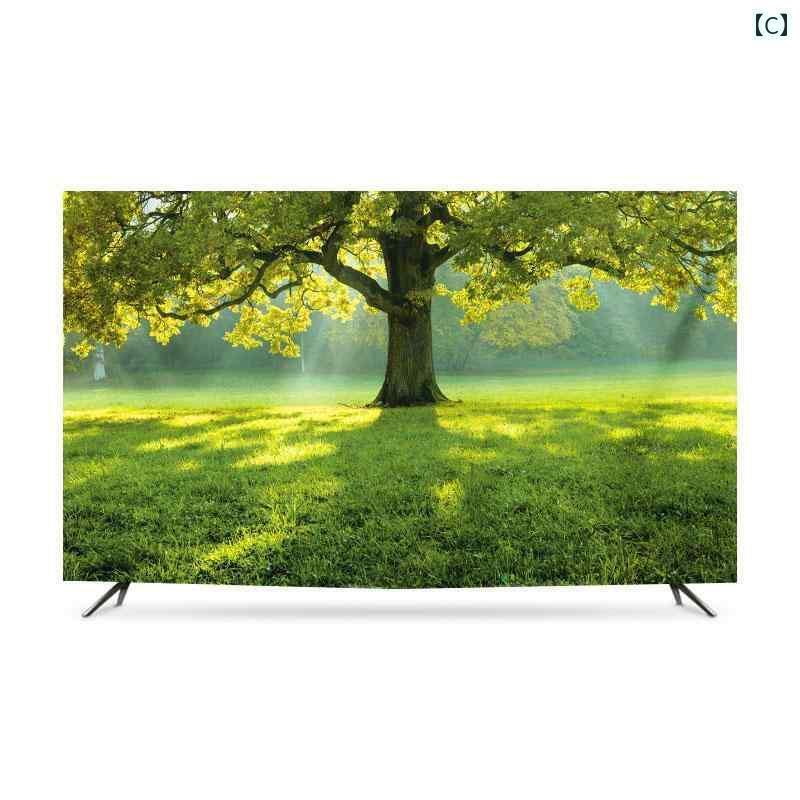 テレビカバー テレビガード オシャレ テレビ カバー ダストカバー 壁掛け 式 LCD 高級 曲面 スクリーン ダスト クロス 保護 布