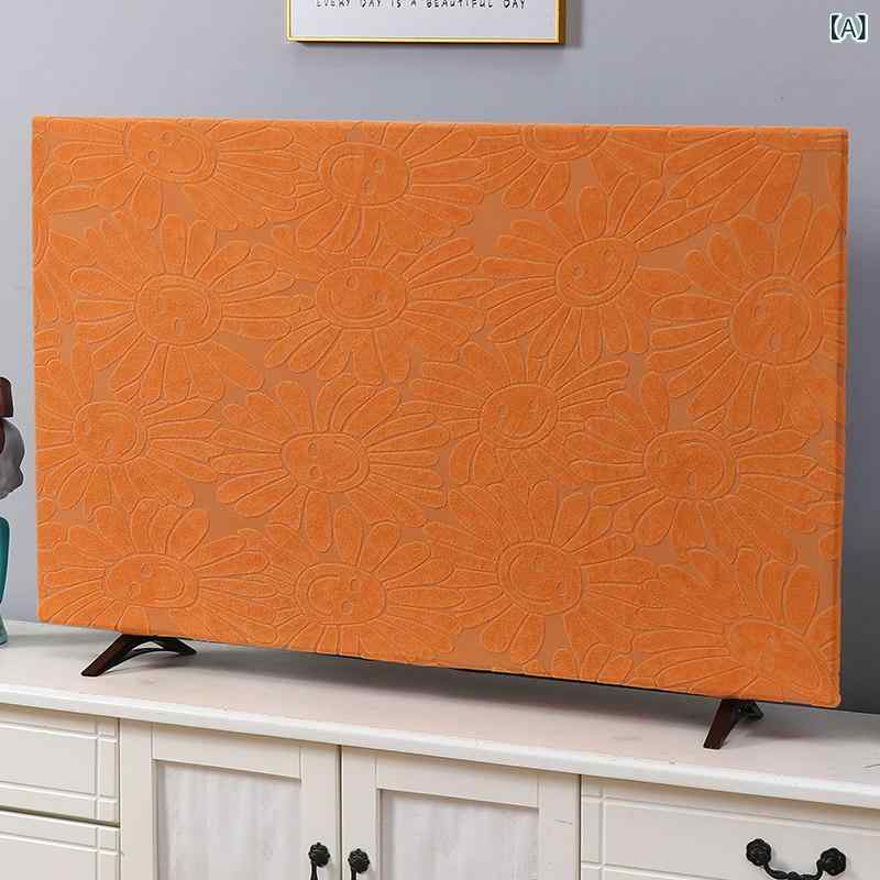 テレビカバー テレビガード オシャレ テレビ カバー 防塵 伸縮性 フル 布 556575 ...