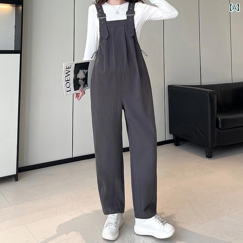 マタニティ マタニティパンツ 履きやすい 春夏に 着れる マタニティ オーバー オール 2025年 マタニテ..