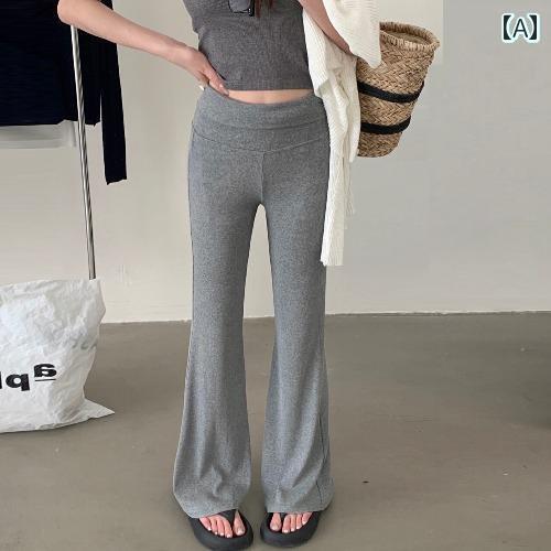 マタニティレギンス レギンス マタニティパンツ 夏の 2枚 重ね 着 マタニティ フレアパンツ 薄手 アウ..