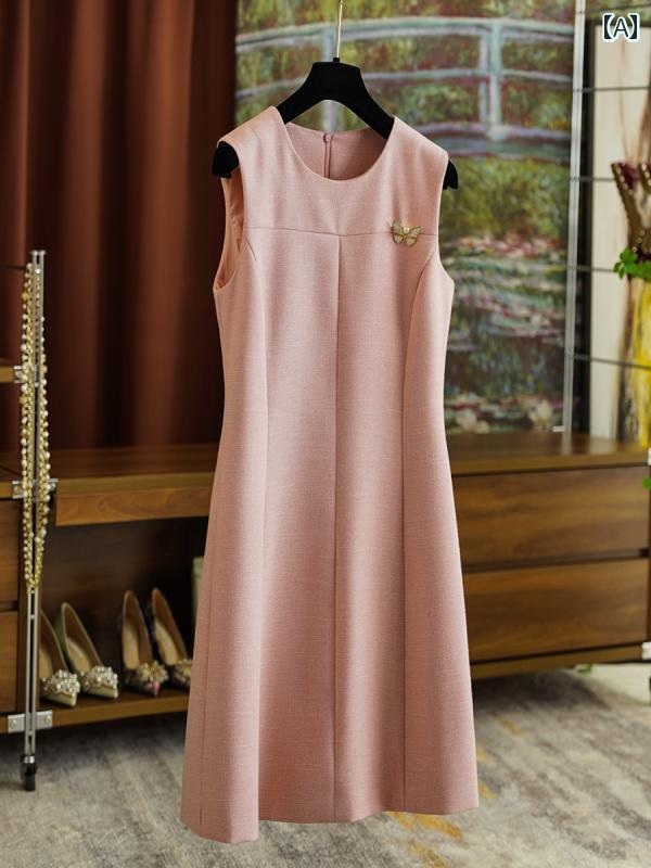 ワンピース シャツワンピ ロング マキシ マキシワンピース ワンピース シャツワンピ ロング マキシ マキシワンピース YTM ノースリーブワンピースは 本当に 着 痩せ します 3 シーズン 着用 可能 H 字型 ワンピース ミディアム 丈 スカート