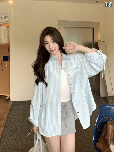 シャツ シャツワンピ レース 韓国 ビッグサイズ 大きいサイズ ドルマン ロングシャツ レディース 大きいサイズ 長袖 シャツ ジャケット 春の カジュアル ゆったり スリムトップス で 肉を カバー シャツ シャツワンピ レース 韓国 ビッグサイズ 大きいサイズ ドルマン ロングシャツ レディース 大きいサイズ 長袖 シャツ ジャケット 春の カジュアル ゆったり スリムトップス で 肉を カバー