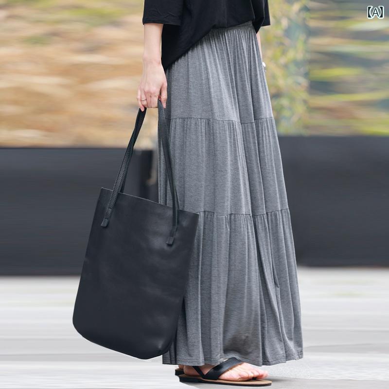 Aライン スカート ワンピース ひざ丈 ロング 韓国 Aライン スカート ワンピース ひざ丈 ロング 韓国 周..